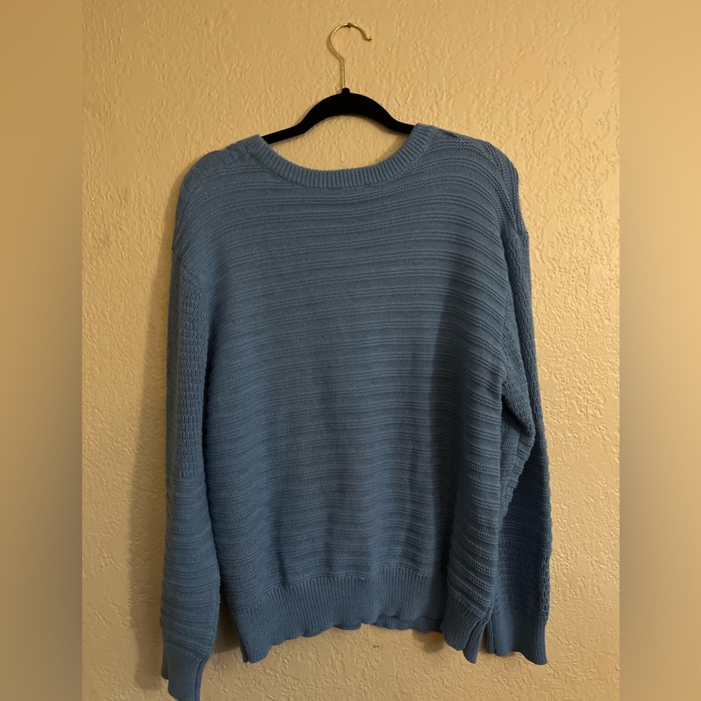 XL women sweater! Cute dusty blue comfy sweater! Brand new with tags !